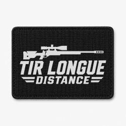 Patch Tir Sportif - Tir longue distance - Carabine - Noir / Blanc