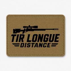 Patch Tir Sportif - Tir longue distance - Carabine - Coyote / Noir