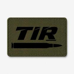 Patch Tir Sportif - Tir longue distance - Cartouche - Olive / Noir