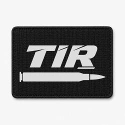 Patch Tir Sportif - Tir longue distance - Cartouche - Noir / Blanc