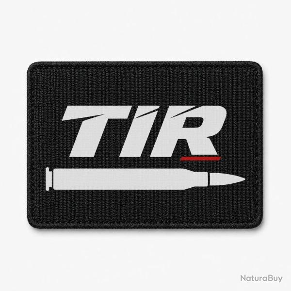 Patch Tir Sportif - Tir longue distance - Cartouche - Noir / Orange