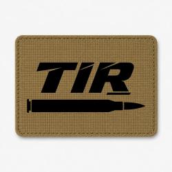 Patch Tir Sportif - Tir longue distance - Cartouche - Coyote / Noir