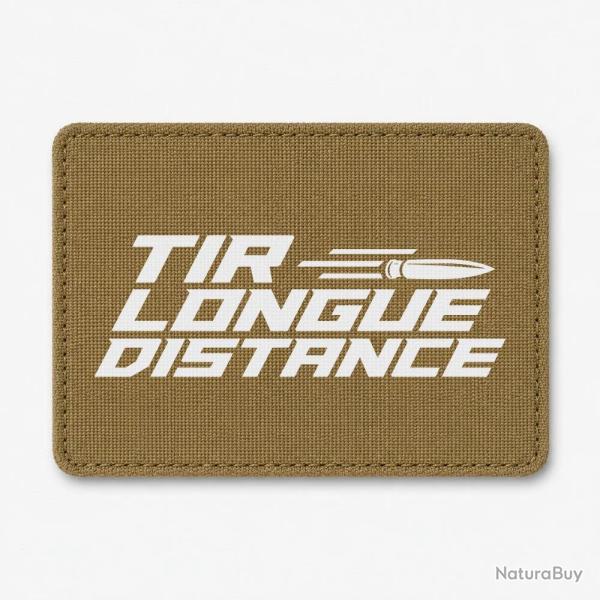 Patch Tir Sportif - Tir longue distance - Sport Shooting - Coyote / Blanc
