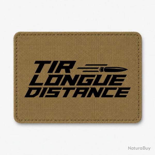 Patch Tir Sportif - Tir longue distance - Sport Shooting - Coyote / Noir