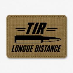 Patch Tir Sportif - Tir longue distance patriote - Coyote / Noir