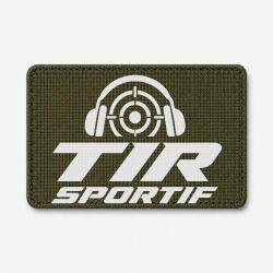 Patch Tir Sportif - Tir sportif - Cible dynamique - Olive / Blanc