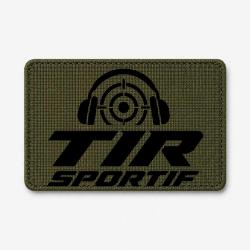 Patch Tir Sportif - Tir sportif - Cible dynamique - Olive / Noir