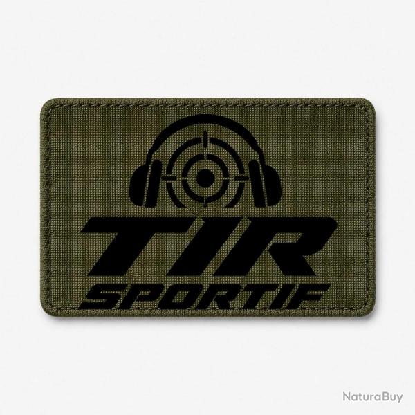 Patch Tir Sportif - Tir sportif - Cible dynamique - Olive / Noir