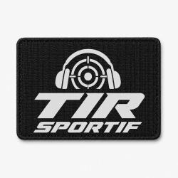 Patch Tir Sportif - Tir sportif - Cible dynamique - Noir / Blanc