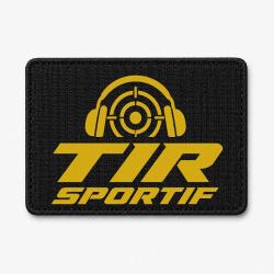 Patch Tir Sportif - Tir sportif - Cible dynamique - Noir / Orange