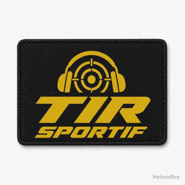 Patch Tir Sportif - Tir sportif - Cible dynamique - Noir / Orange