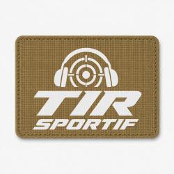 Patch Tir Sportif - Tir sportif - Cible dynamique - Coyote / Blanc