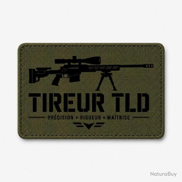 Patch Tir Sportif - Tireur TLD - Olive / Noir
