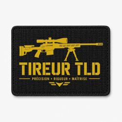 Patch Tir Sportif - Tireur TLD - Noir / Orange