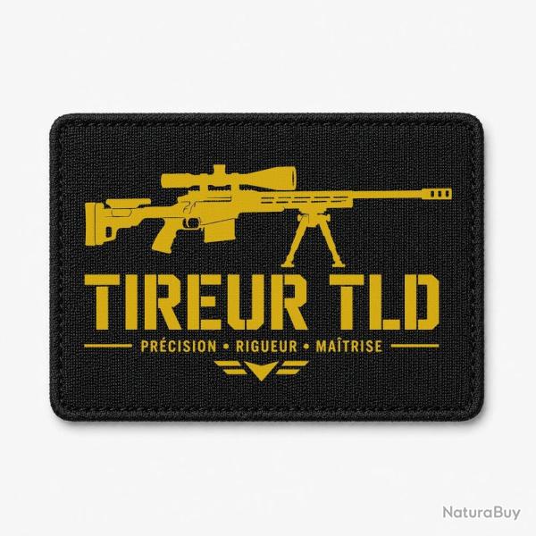Patch Tir Sportif - Tireur TLD - Noir / Orange