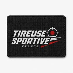 Patch Tir Sportif - Tireuse sportive France - Noir / Orange