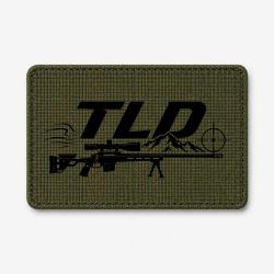 Patch Tir Sportif - TLD - Montagne et carabine - Olive / Noir