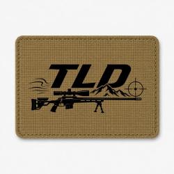 Patch Tir Sportif - TLD - Montagne et carabine - Coyote / Noir