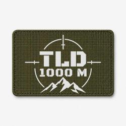 Patch Tir Sportif - TLD 1000 m&egrave;tres - Olive / Blanc