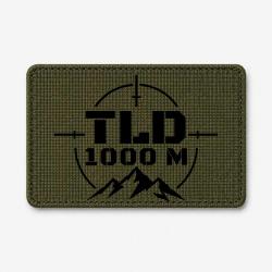 Patch Tir Sportif - TLD 1000 m&egrave;tres - Olive / Noir