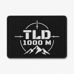 Patch Tir Sportif - TLD 1000 m&egrave;tres - Noir / Blanc