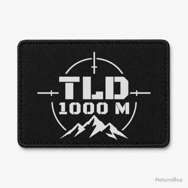 Patch Tir Sportif - TLD 1000 m�tres - Noir / Blanc