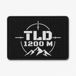 Patch Tir Sportif - TLD 1200 m&egrave;tres - Noir / Blanc