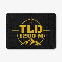 Patch Tir Sportif - TLD 1200 m&egrave;tres - Noir / Orange