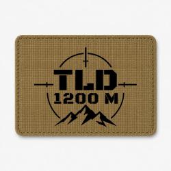 Patch Tir Sportif - TLD 1200 m&egrave;tres - Coyote / Noir