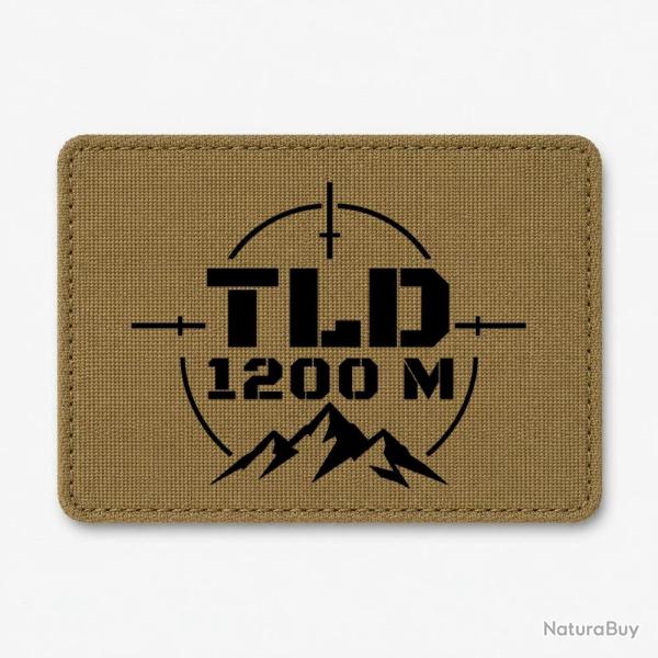 Patch Tir Sportif - TLD 1200 m�tres - Coyote / Noir