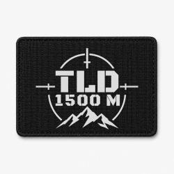 Patch Tir Sportif - TLD 1500 m&egrave;tres - Noir / Blanc