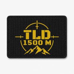 Patch Tir Sportif - TLD 1500 m&egrave;tres - Noir / Orange
