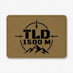Patch Tir Sportif - TLD 1500 m&egrave;tres - Coyote / Noir