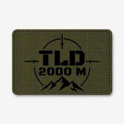 Patch Tir Sportif - TLD 2000 m&egrave;tres - Olive / Noir
