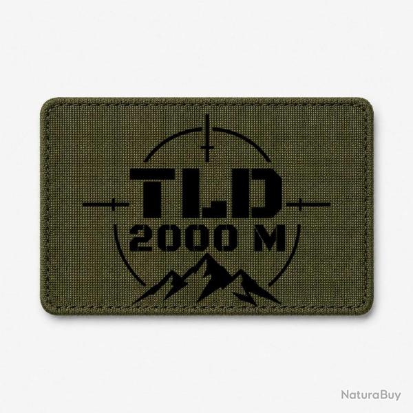 Patch Tir Sportif - TLD 2000 m�tres - Olive / Noir