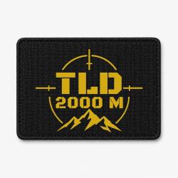 Patch Tir Sportif - TLD 2000 m&egrave;tres - Noir / Orange