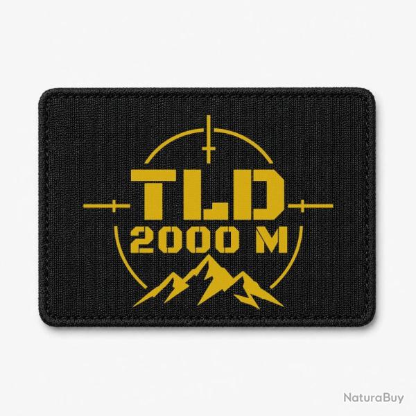 Patch Tir Sportif - TLD 2000 m�tres - Noir / Orange