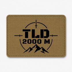 Patch Tir Sportif - TLD 2000 m&egrave;tres - Coyote / Noir