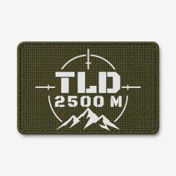 Patch Tir Sportif - TLD 2500 m&egrave;tres - Olive / Blanc