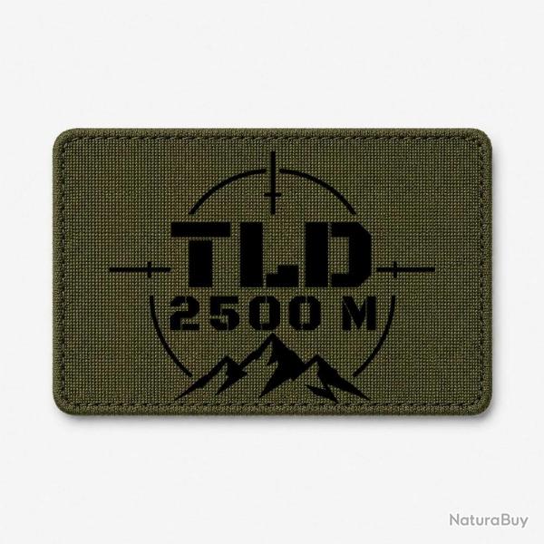 Patch Tir Sportif - TLD 2500 m�tres - Olive / Noir