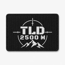 Patch Tir Sportif - TLD 2500 m&egrave;tres - Noir / Blanc