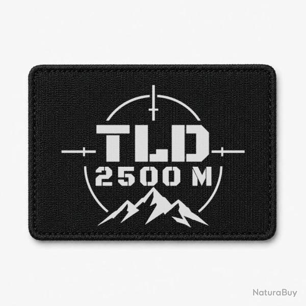 Patch Tir Sportif - TLD 2500 m�tres - Noir / Blanc
