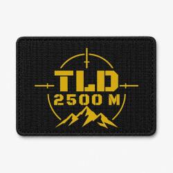 Patch Tir Sportif - TLD 2500 m&egrave;tres - Noir / Orange