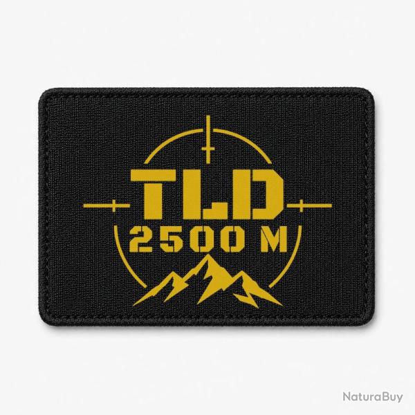 Patch Tir Sportif - TLD 2500 m�tres - Noir / Orange