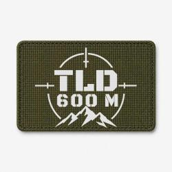 Patch Tir Sportif - TLD 600 m&egrave;tres - Olive / Blanc