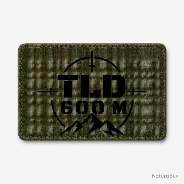Patch Tir Sportif - TLD 600 m�tres - Olive / Noir