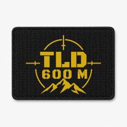 Patch Tir Sportif - TLD 600 m&egrave;tres - Noir / Orange