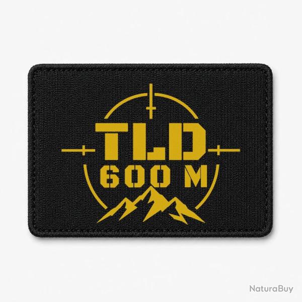 Patch Tir Sportif - TLD 600 m�tres - Noir / Orange