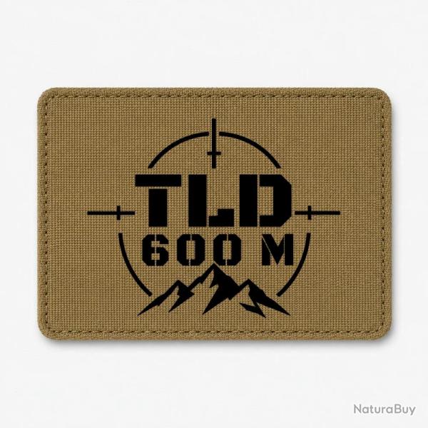 Patch Tir Sportif - TLD 600 m�tres - Coyote / Noir