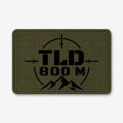 Patch Tir Sportif - TLD 800 m&egrave;tres - Olive / Noir